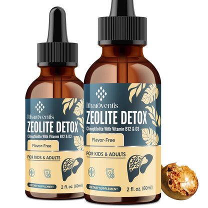 Paquete doble gotas zeolita Itharoventis 4 fl oz