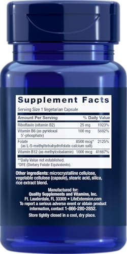 Paquete doble Life Extension suplemento Homocysteine Resist