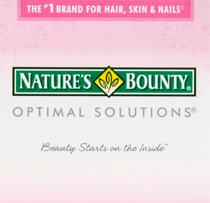 Paquete doble Nature's Bounty cabello piel uñas 150 softgels