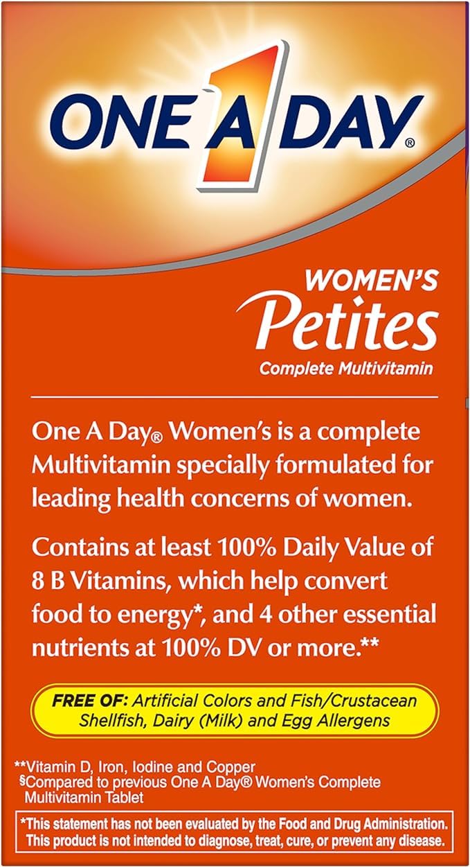 Paquete doble ONE A DAY Women’s Petites 160 tabletas