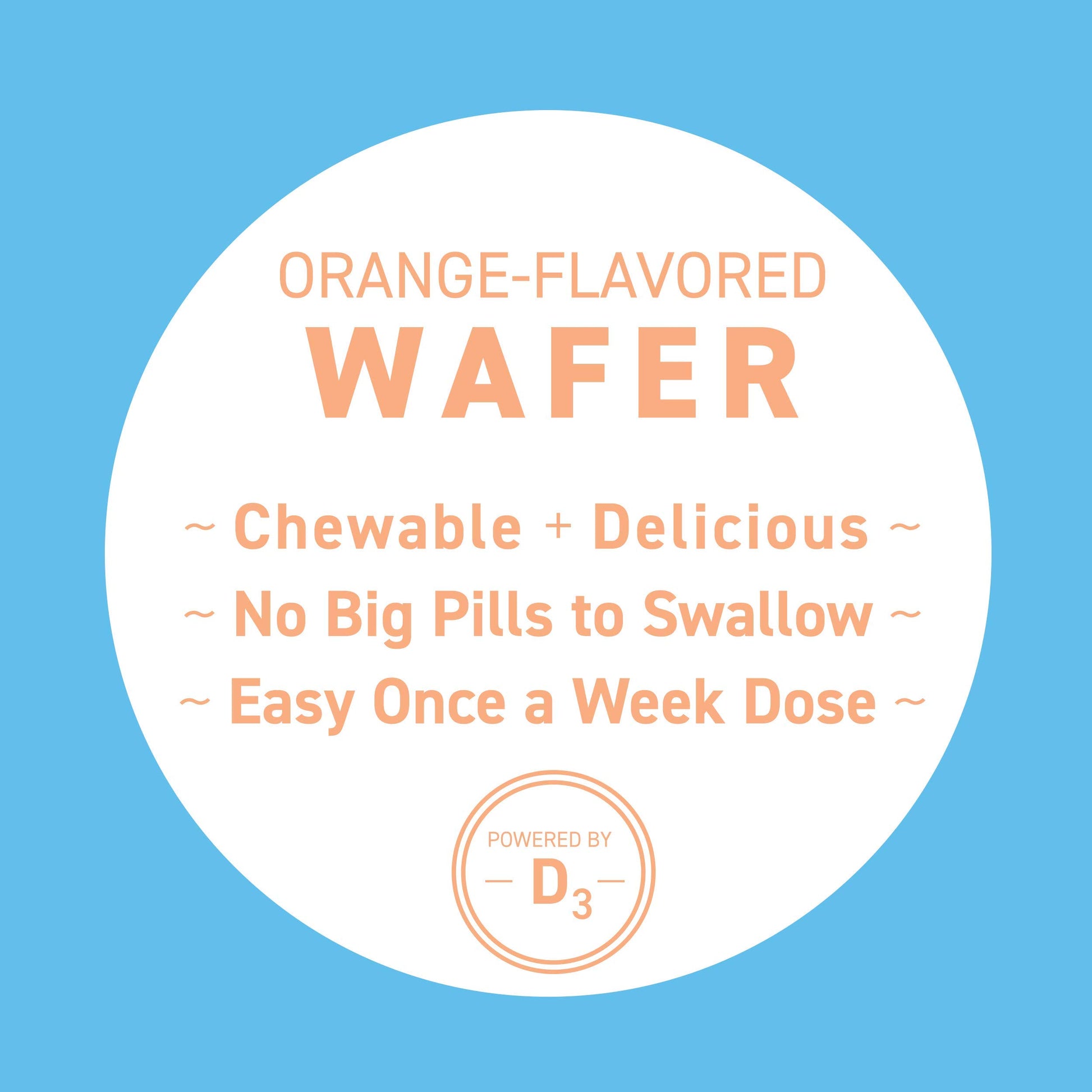 Paquete doble Replesta vitamina d3 50000 ui wafers masticables