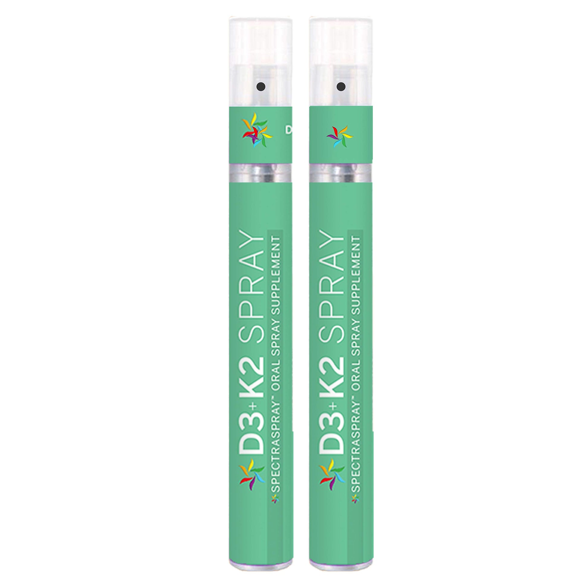 Paquete doble de spray de vitaminas d3 y k2 Spectraspray