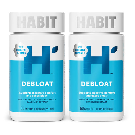 Paquete doble suplemento Habit's Debloat para digestión
