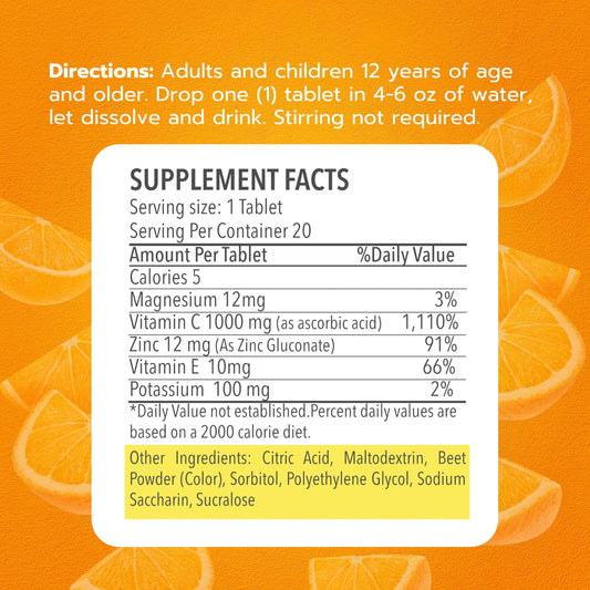 Paquete doble tabletas efervescentes Kenashi vitamina C
