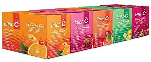 Paquete Ener-C multivitamínico bebida sabor limón lima 30 unidades