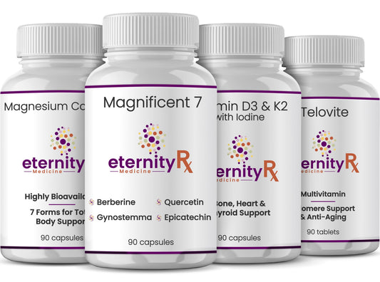 Paquete Eternity Medicine de suplementos nutricionales