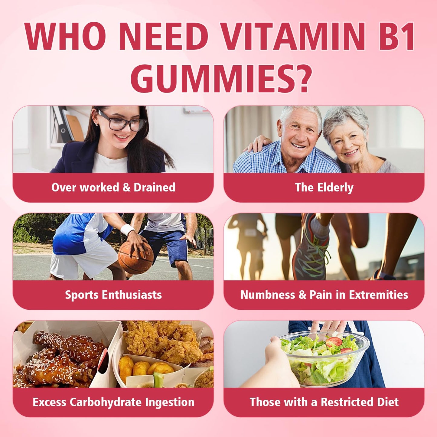 Paquete frontal gomitas vitamina B1 YUULAI