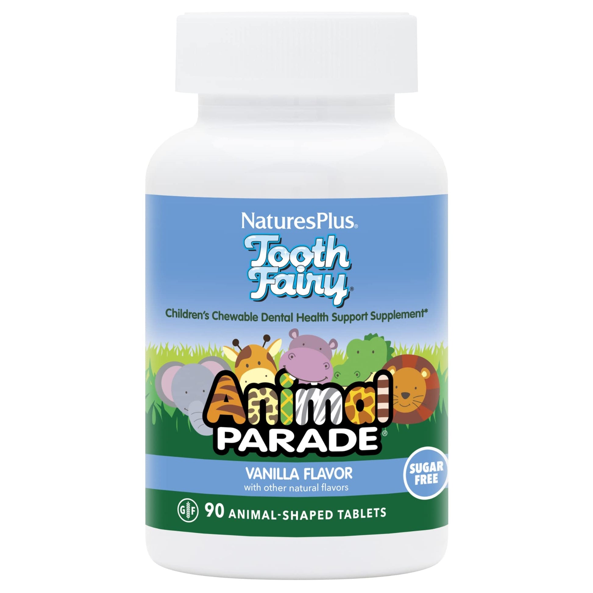 Paquete frontal Vitaminas Tooth Fairy Natures Plus para niños