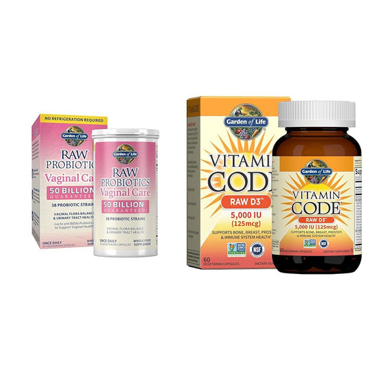 Paquete Garden of Life probióticos y vitamina D3