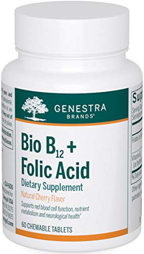 Paquete de Genestra Bio B12 + Ácido Fólico 60 tabletas