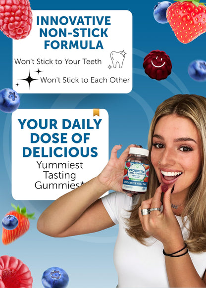 Paquete de gominolas probióticas y vitamina C Lunakai