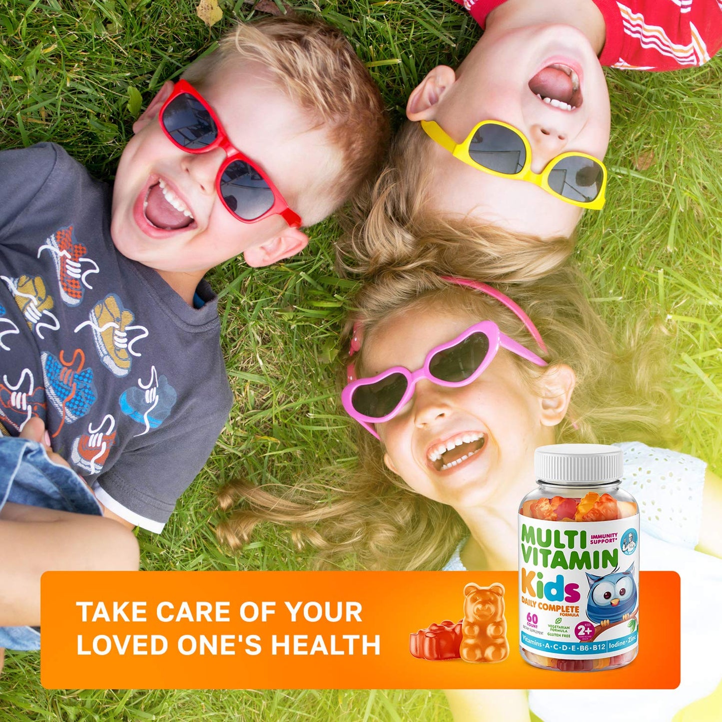 Paquete de gomitas DR. MORITZ multivitaminas para niños