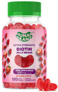 Paquete de gomitas Human Beanz biotina 5000 mcg sabor fresa