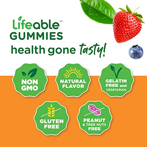 Paquete gomitas Lifeable suplemento vitamínico para niños