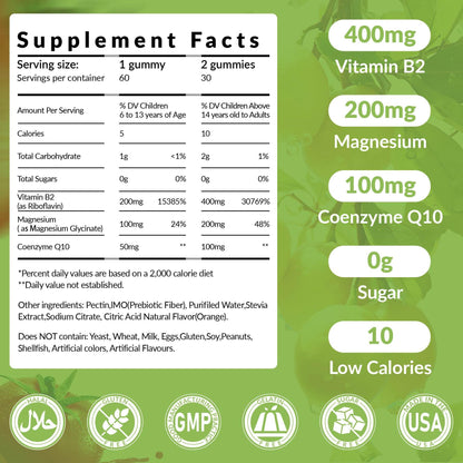 Paquete de gomitas Nutribota para energía y sistema nervioso