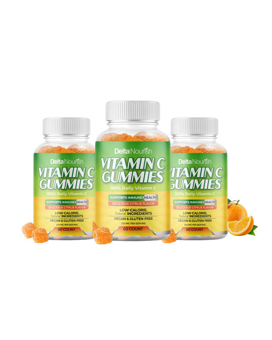 Paquete gomitas vitamina c delta nourish 60 unidades