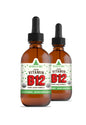 Paquete de dos gotas líquidas de vitamina B12 RawGuru orgánica vegana