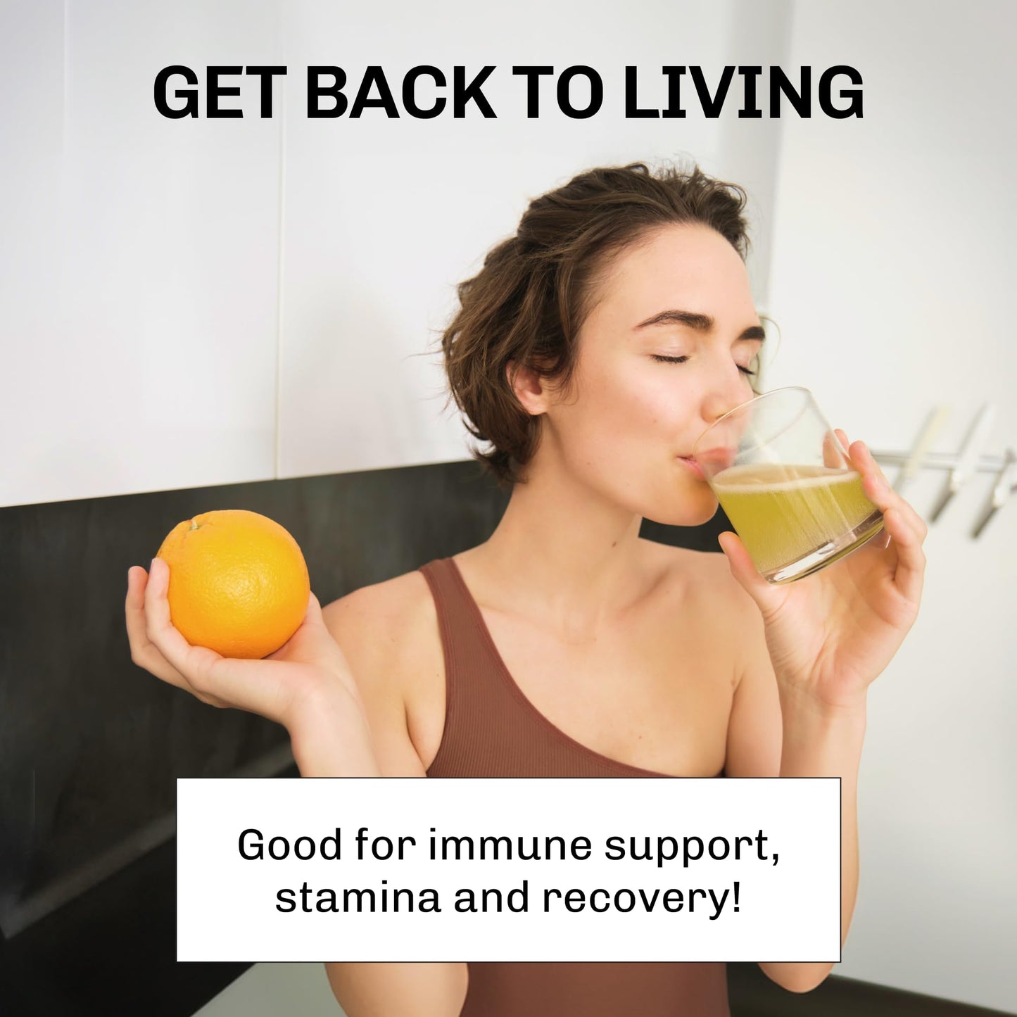 Paquete individual polvo vitamina C Aurora Nutrascience sabor naranja