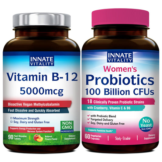 Paquete Innate Vitality probióticos y vitamina B12