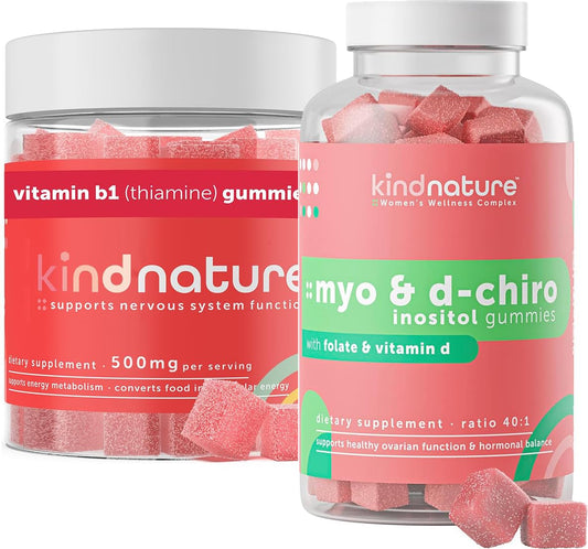 Paquete Kind Nature gomitas de Mio-Inositol y Vitamina B1