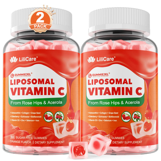 Paquete LILICARE Gomitas Vitamina C 1000mg para adultos y niños