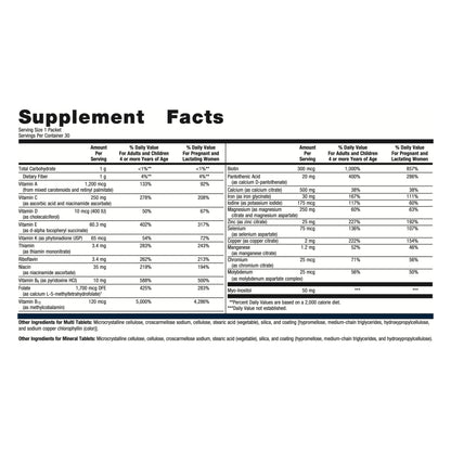 Paquete Metagenics Fem Prenatal vitaminas para mujeres embarazadas