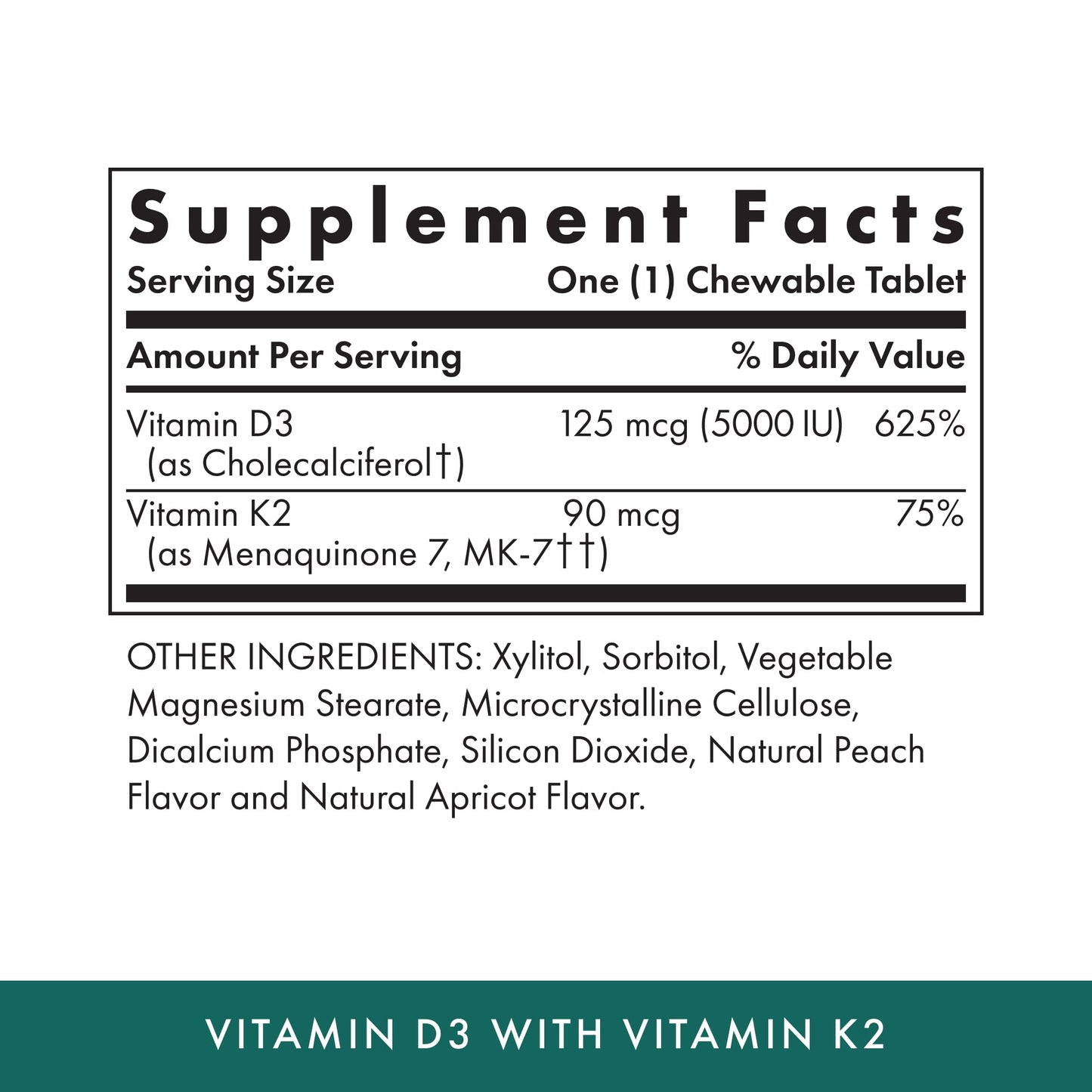 Paquete MICHAEL'S vitaminas D3 K2 doble pack 180 tabletas