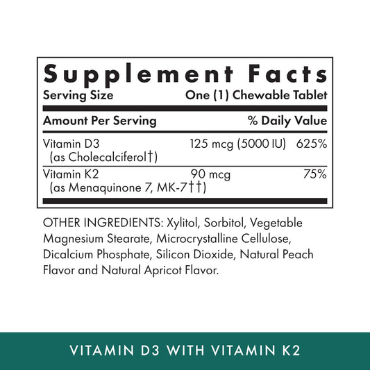 Paquete MICHAEL'S vitaminas D3 K2 doble pack 180 tabletas