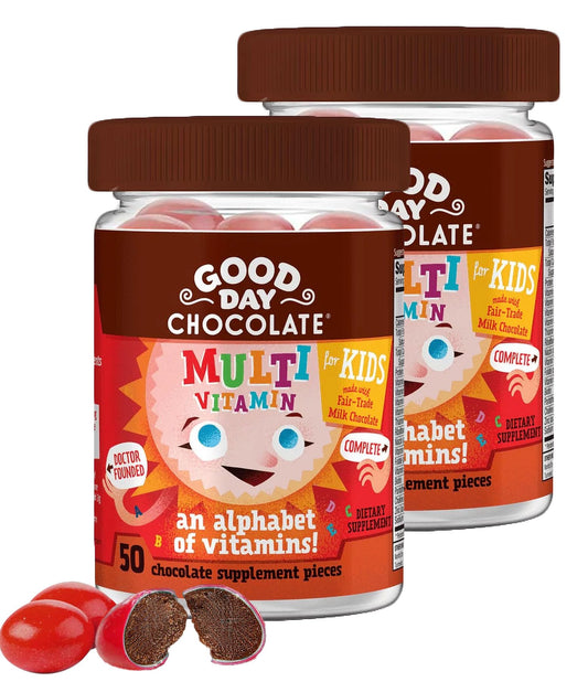 Paquete multivitaminas para niños Good Day Chocolate 50 unidades