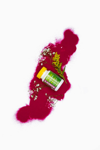 Paquete multivitaminas Noor Vitamins con flores