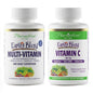 Paquete de multivitaminas y vitamina C de Earth's Blend
