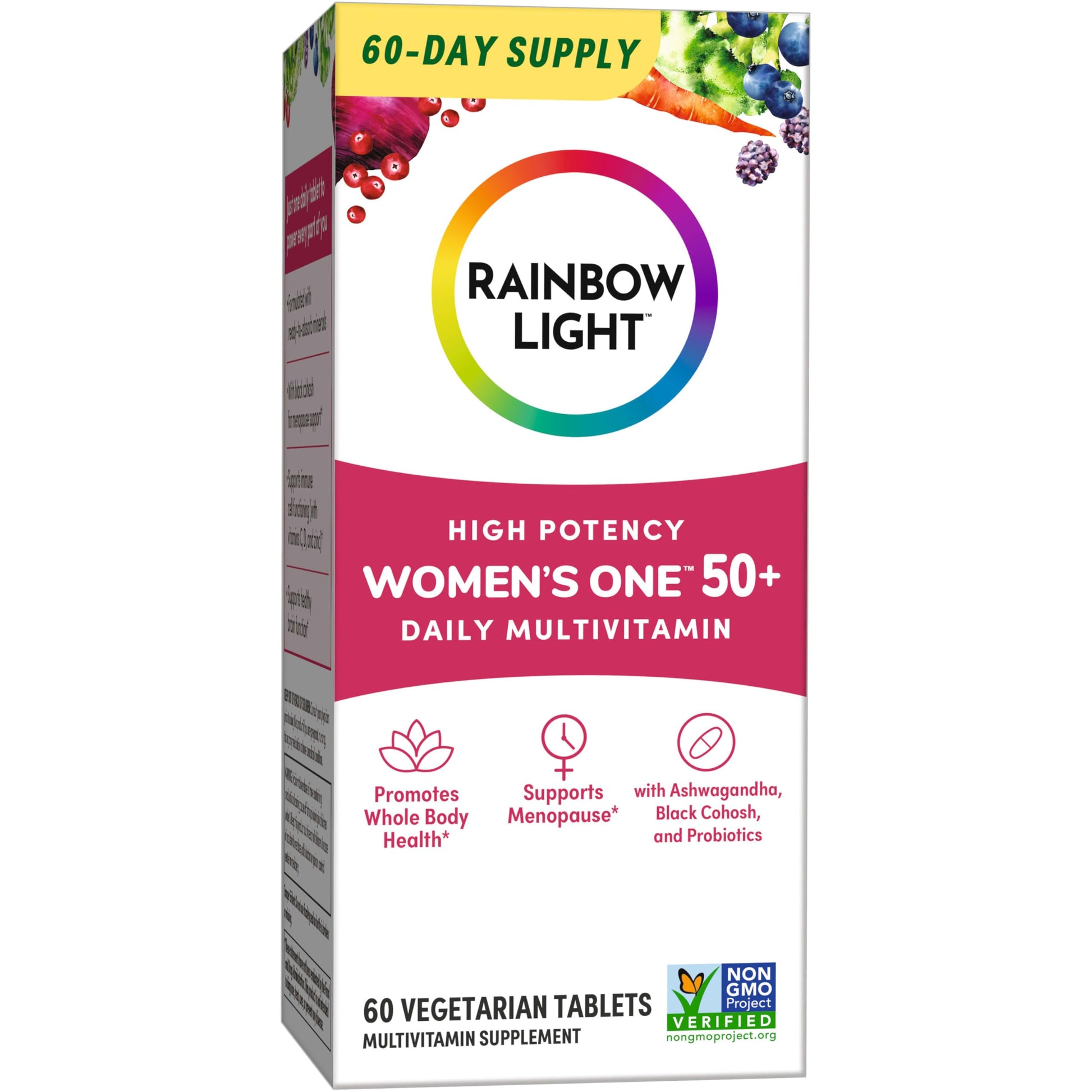 Paquete de multivitamínico Rainbow Light 60 días
