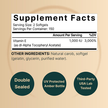 Paquete NatureBell antioxidantes vitamina E y Citrus Bergamot