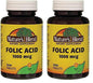 Paquete de Nature's Blend Ácido Fólico 1000 mcg