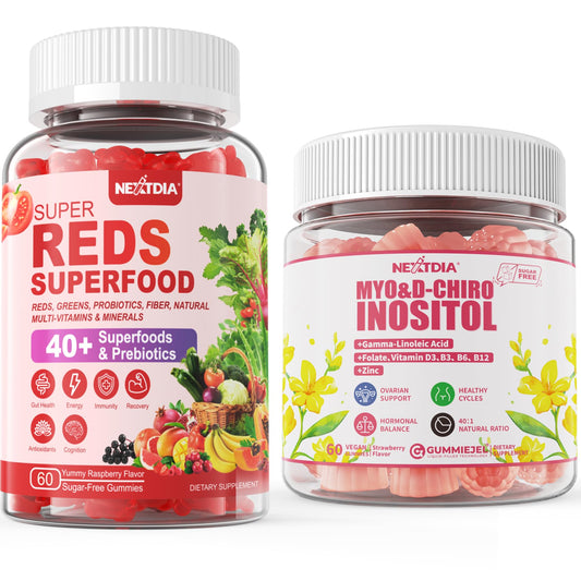 Paquete Nextdia con gomas de Inositol para bienestar