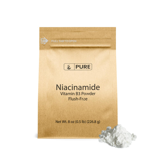 Paquete de niacinamida en polvo PURE ORIGINAL INGREDIENTS 8 onzas