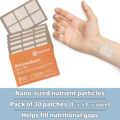 Paquete Nutri-Patch parches antioxidantes bienestar diario