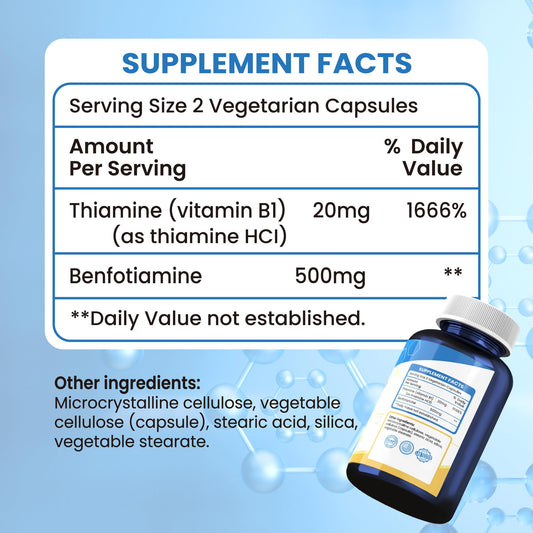 Paquete NUTRISELECT Vitamina B1 120 cápsulas sin gluten