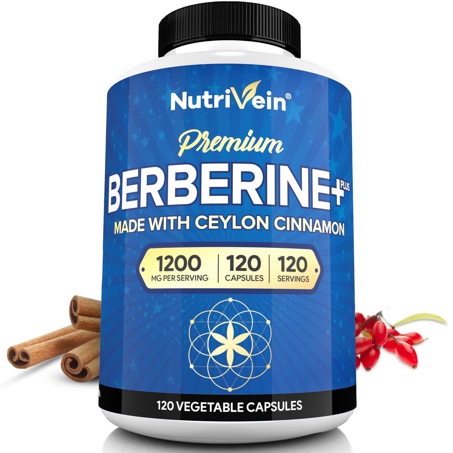 Paquete Nutrivein Berberina y Vitamina C para bienestar