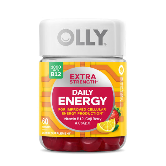 Paquete OLLY gummies vitamina b12 y melatonina