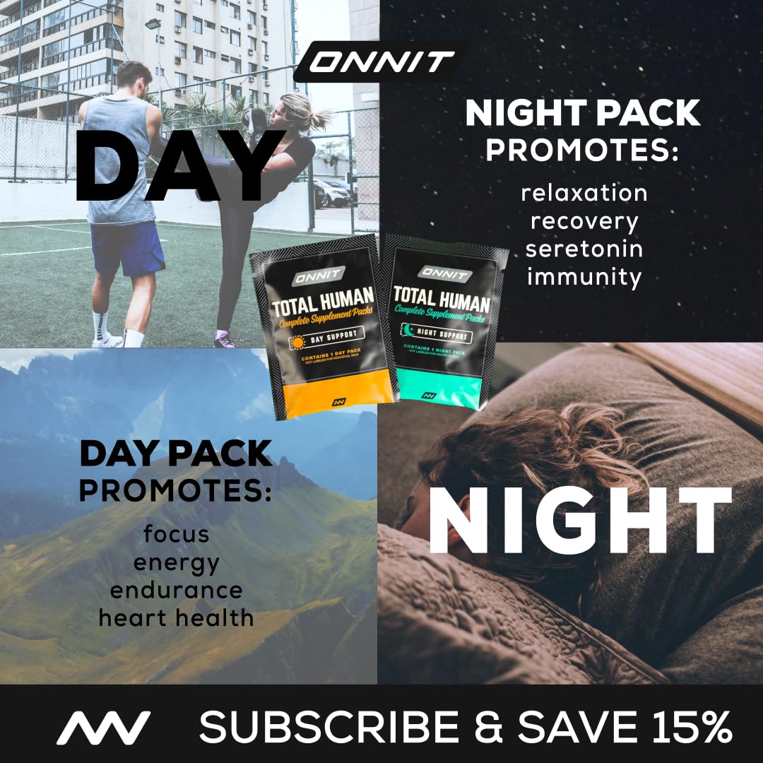 Paquete día y noche ONNIT energía y relajación