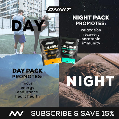 Paquete día y noche ONNIT energía y relajación