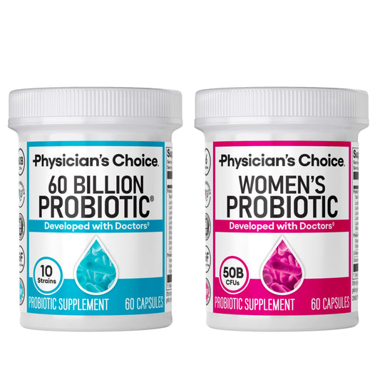 Paquete Physician's Choice Probióticos 60b más suplemento para mujeres