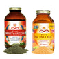 Paquete polvo superalimentos Infinity Greens y vitamina c organica