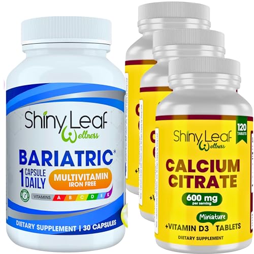 Paquete post-bariátrico multivitaminas sin hierro y calcio con D3.