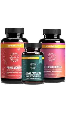 Paquete Primal Harvest para mujeres con multivitamínico y suplementos