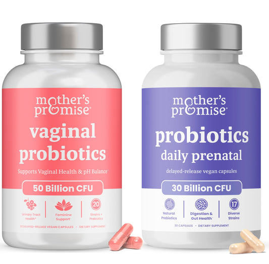 Paquete de probióticos prenatales y vaginales Mother's Promise