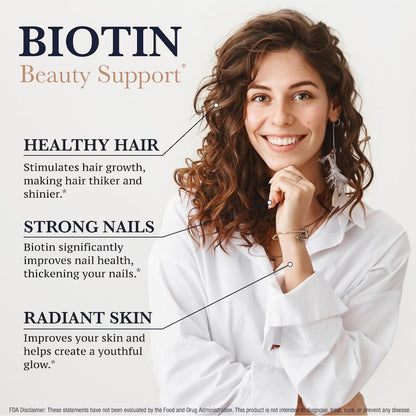 Paquete Puregen Labs biotina 360 tabletas