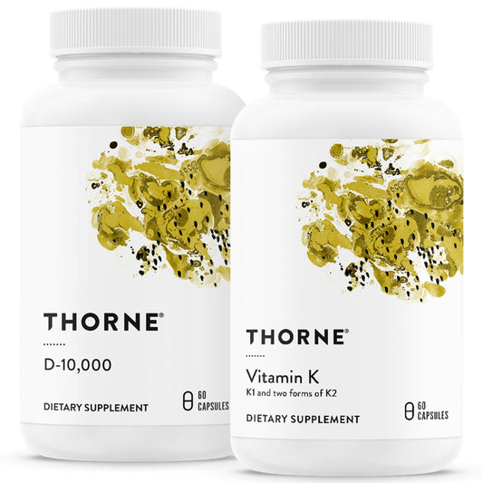 Paquete salud ósea THORNE vitaminas D3 y K