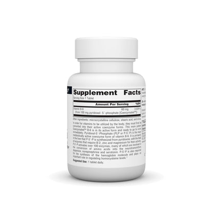 Paquete Source Naturals Coenzymated B-6 60 tabletas